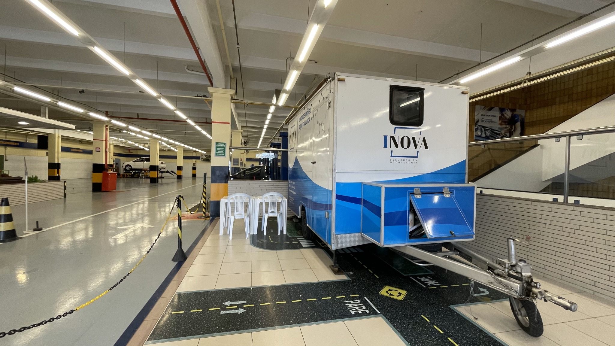 Odontomóvel da Inova em operação
